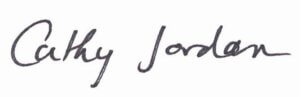 Cathy Jordan signature
