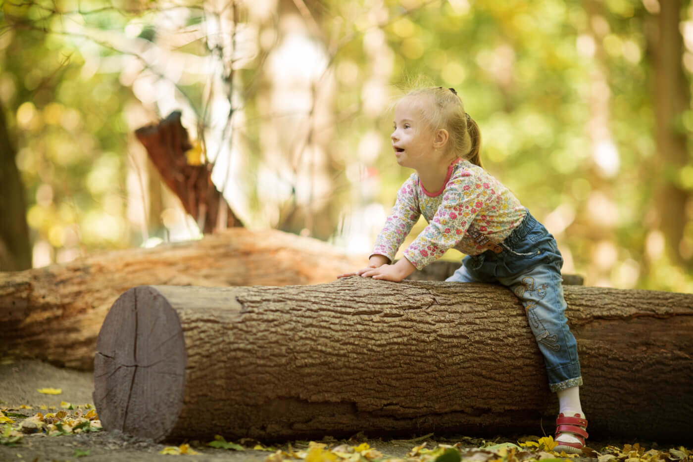 Connecting Children of All Abilities <br> to Nature Play & Therapeutic Gardens