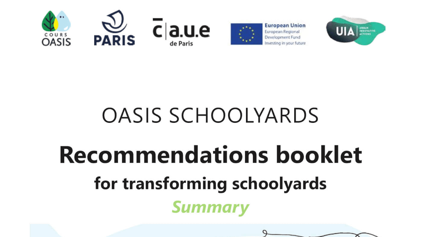 Oasis Recommendations Booklet