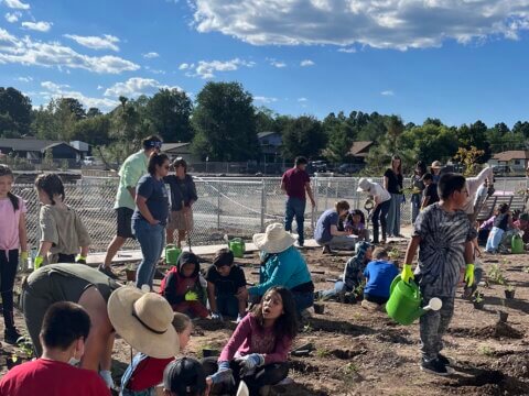 In Flagstaff, green schoolyards sprout after climate-related disasters