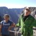 Kendall and Justice at Black Canyon in Gunnison National Park in Colorado.